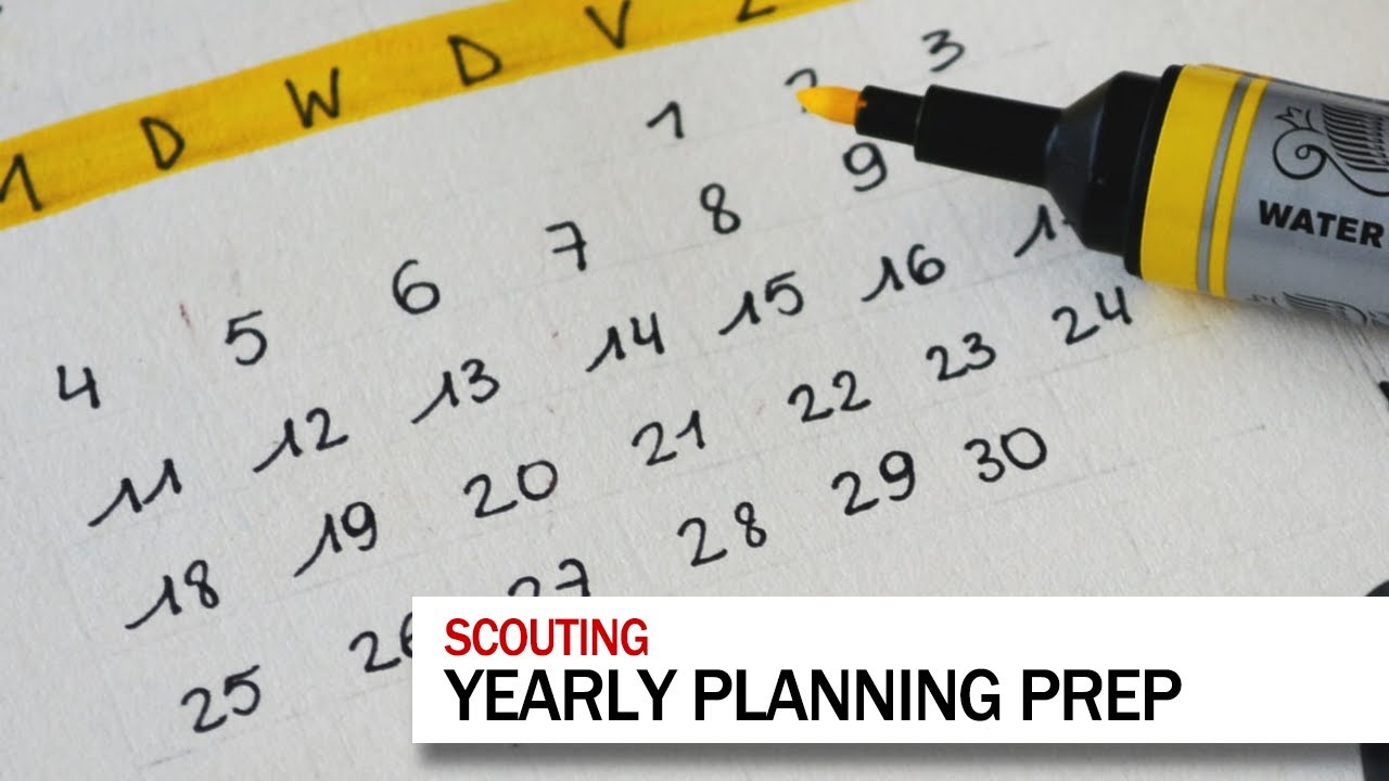 Preparing for Annual Planning for a new scout year [SMD136]